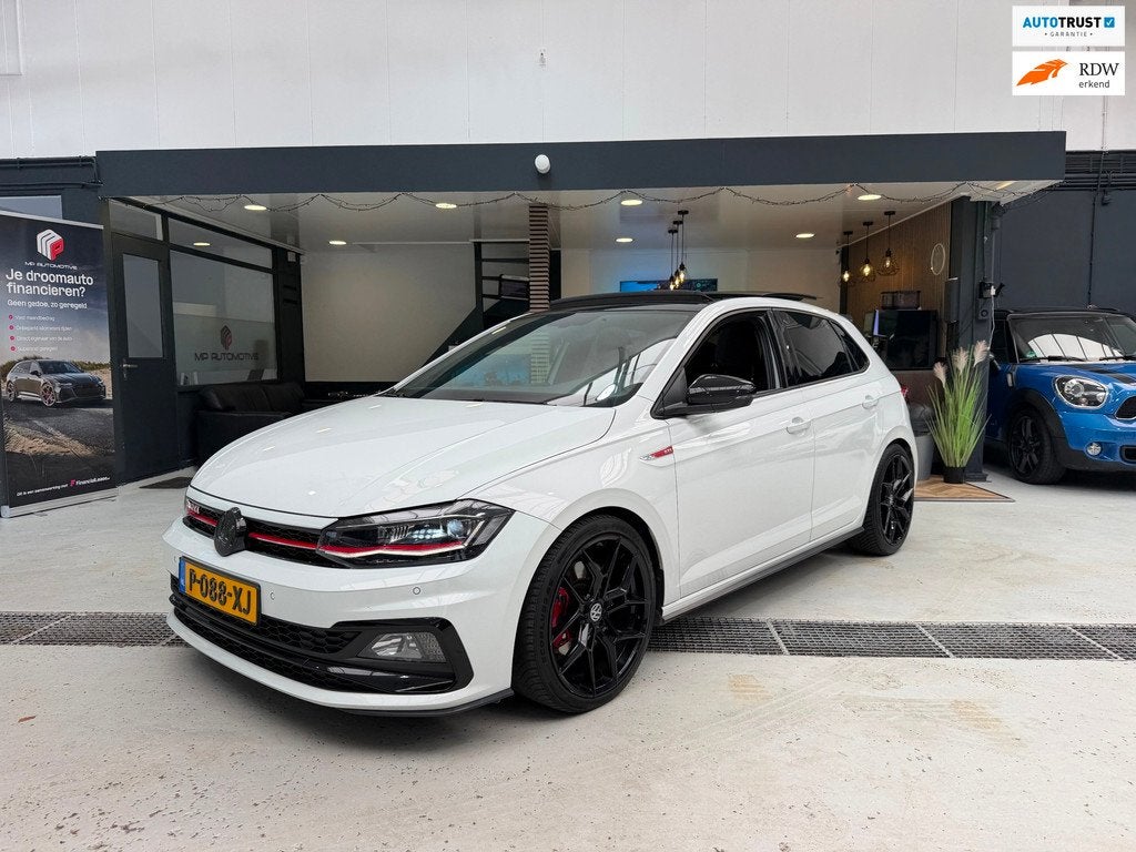 Volkswagen Polo 2.0 TSI GTI DSG|PANO|VIRTUAL|BLINDSPOT|LED|A, Auto's, Volkswagen, Gebruikt, 4 cilinders, 1984 cc, Wit