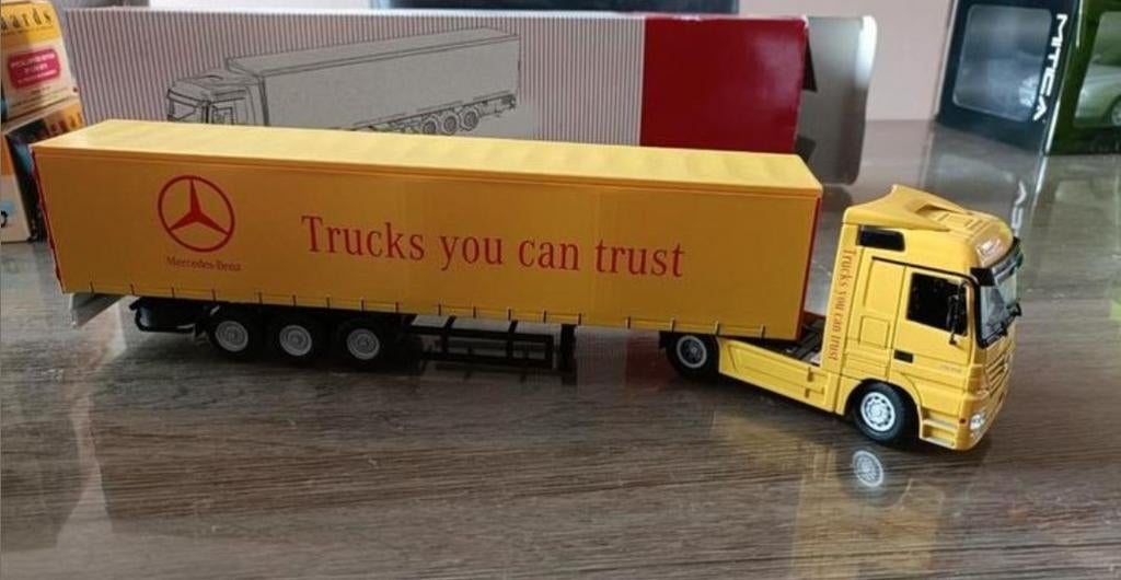 1:50 Mercedes Actros van NZG, Hobby en Vrije tijd, Modelauto's | 1:50, NZG, S, R, Nieuw