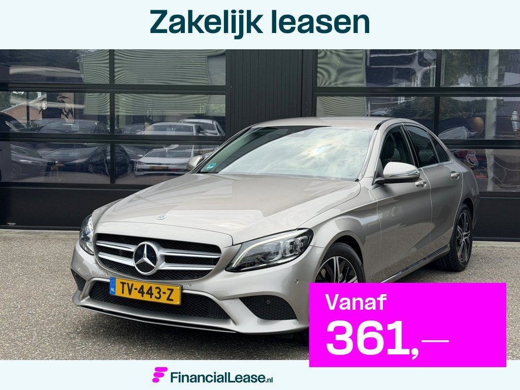Mercedes-Benz C-klasse C200 Business Solution Facelift NL Au, Automaat, Dealer onderhouden, Euro 6, 4 cilinders
