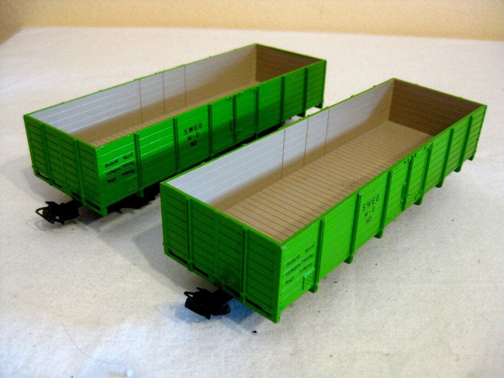 Märklin Minex 4451 Open Bakwagen zeer goed m kleine schade, Wisselstroom, Gebruikt, Wagon, Ophalen of Verzenden