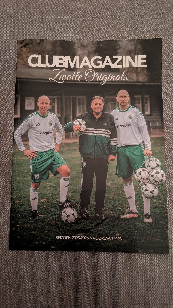 PEC ZWOLLE clubmagazine, Zwolle Originals, voorjaar 2026, Ophalen of Verzenden, Nieuw, Overige binnenlandse clubs, Boek of Tijdschrift