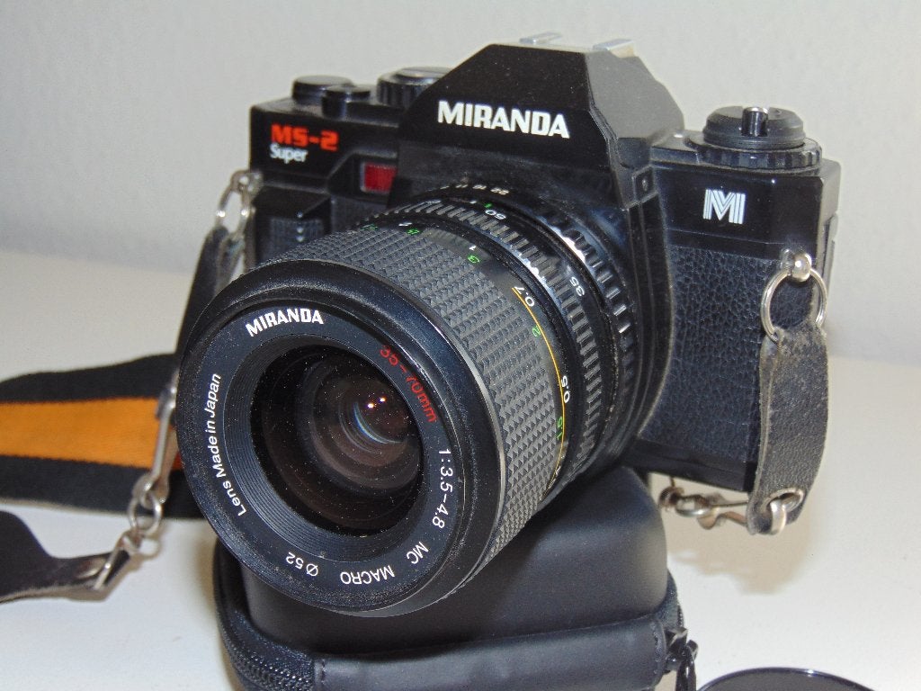 Miranda analoge camera, Ophalen of Verzenden, Gebruikt, Spiegelreflex, Overige Merken