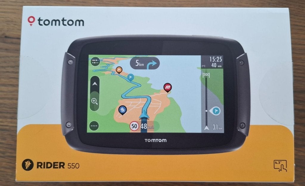 Tomtom rider 550, Ophalen of Verzenden, Zo goed als nieuw