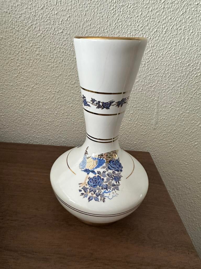 Vintage G.S. Presenta LTD Vaas - Handgemaakt Rhodos 24K Goud, Antiek en Kunst, Ophalen of Verzenden