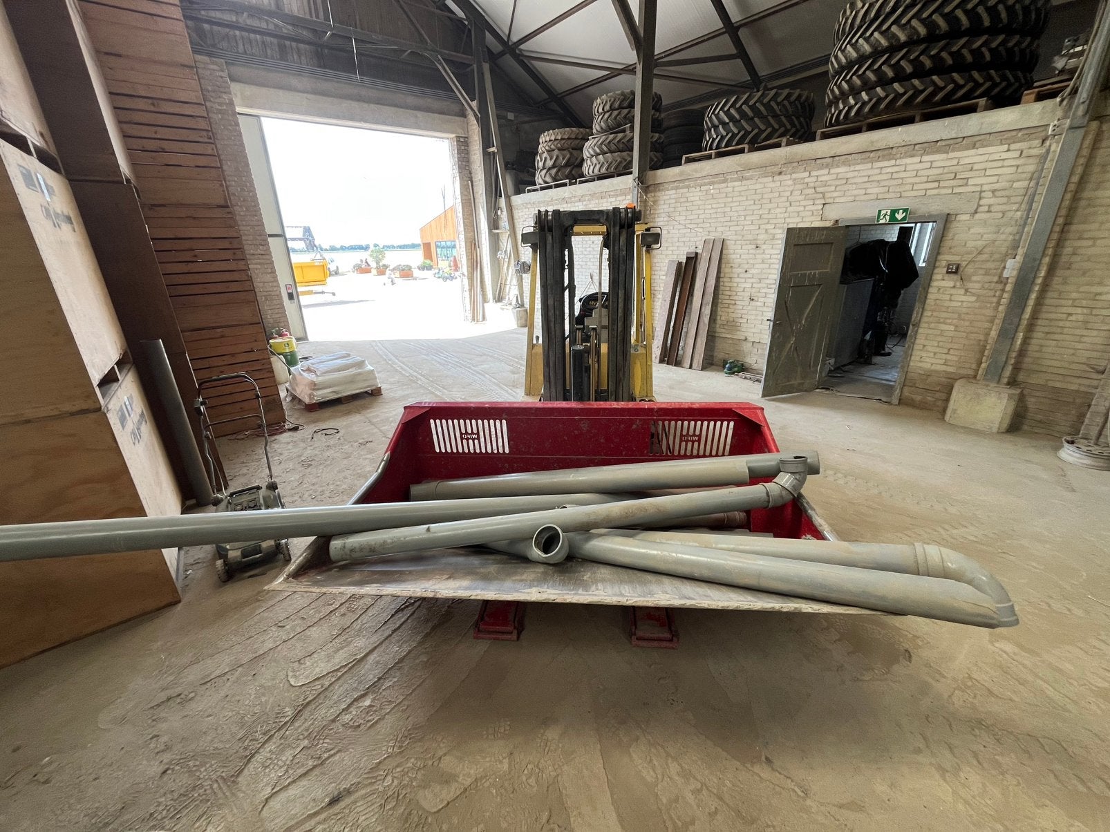 Diverse pvc buizen doorsneden 110 mm en 125 mm, Ophalen, Afvoer, Gebruikt, Pvc