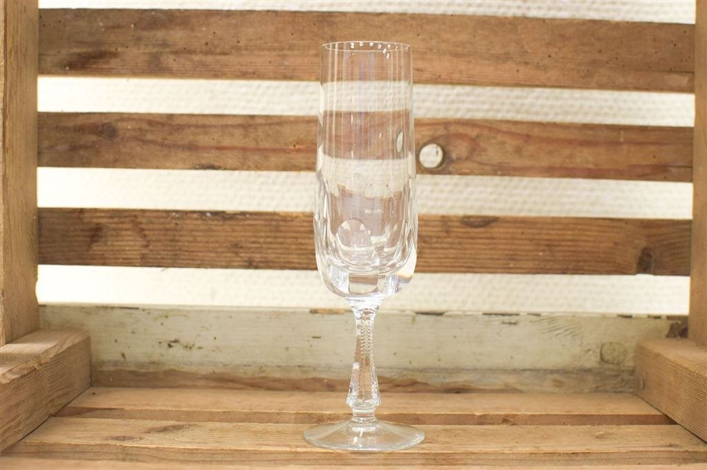 6 stuks Hooghoudt Champagne glazen 50535, Gebruikt, Ophalen of Verzenden, Bord(en), Overige stijlen