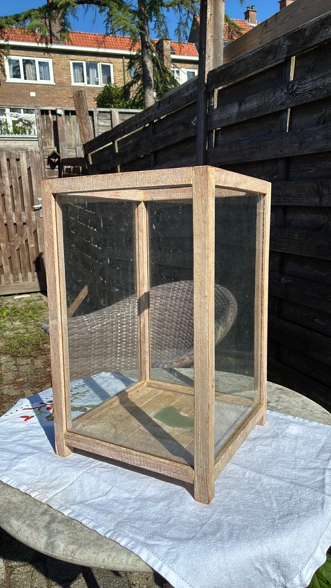 Windlicht, kaarsen vitrine, Ophalen, Windlicht, Gebruikt, Glas
