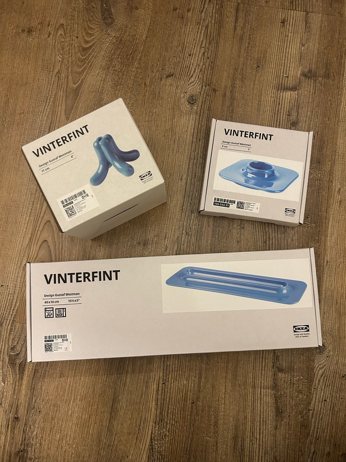 Gustaf Westman x IKEA blauwe set, Ophalen of Verzenden, Nieuw, Blauw, Modern