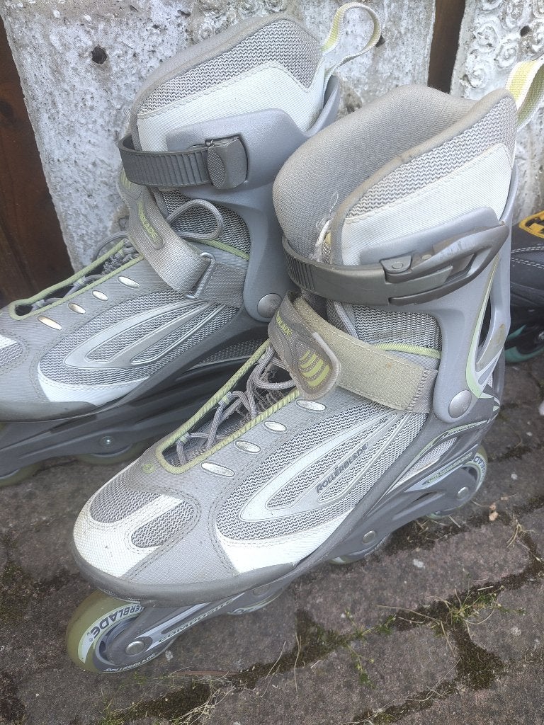 Skeelers maat 38, Gebruikt, Kinderen, Inline skates 4 wielen, Ophalen