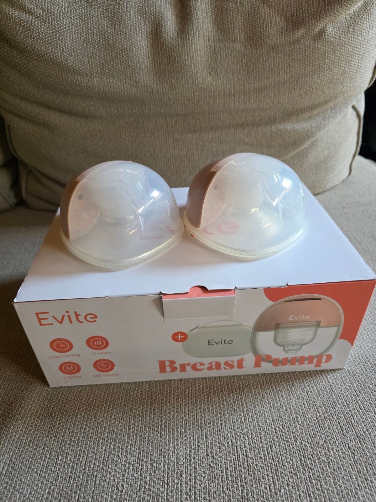 Evite handsfree borstkolf met tas, Verzenden, BH