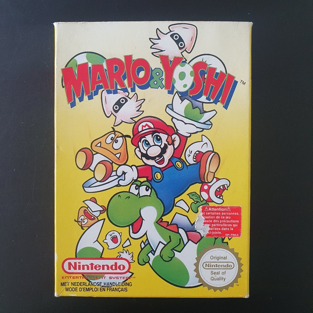 Nintendo NES Mario & Yoshi, Gebruikt, 1 speler, Vanaf 3 jaar, Ophalen
