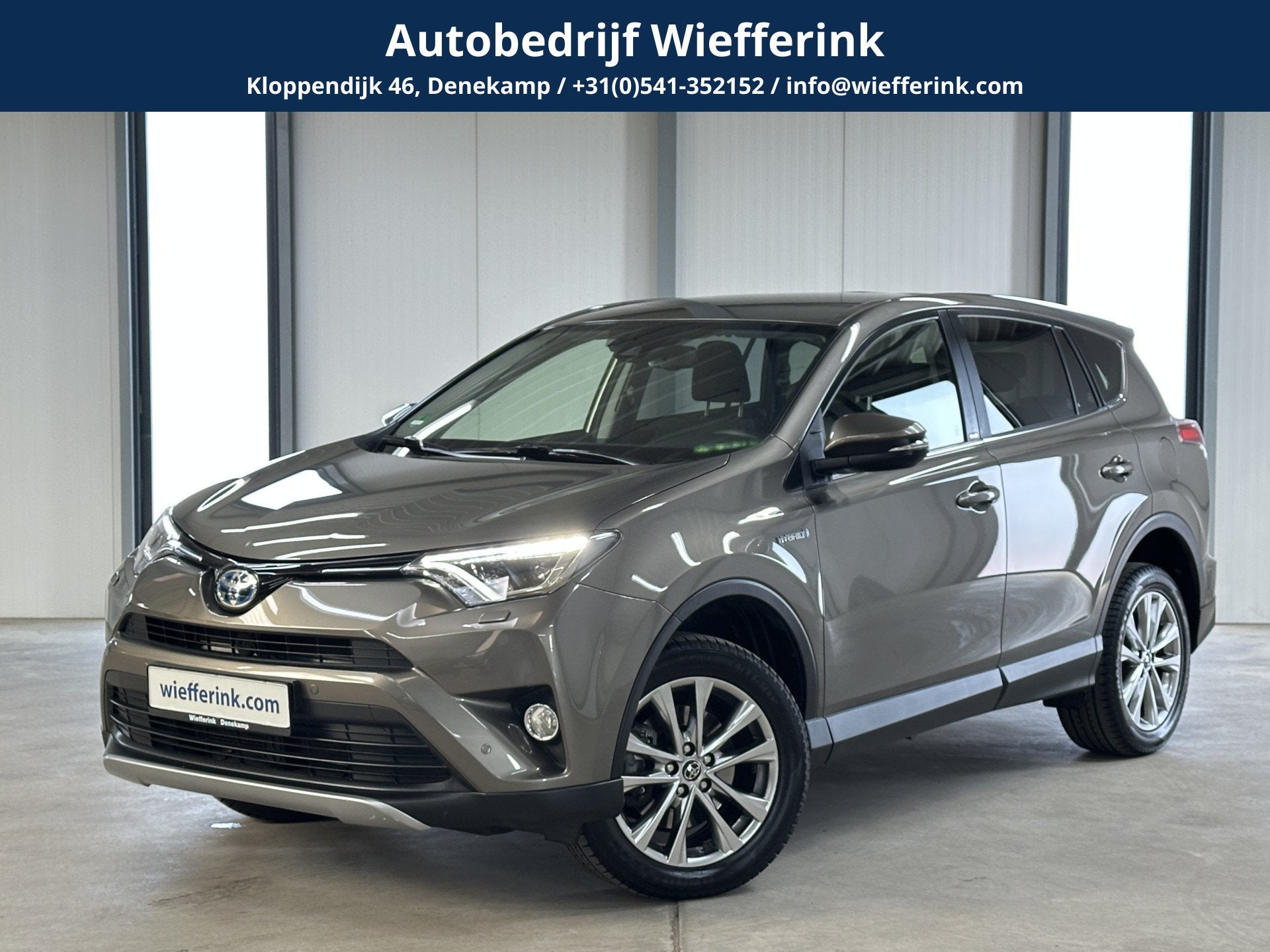 Toyota RAV4 2.5 Hybrid Dynamic Sport | Navi | Camera |, Auto's, Stof, Gebruikt, Bedrijf, Hybride Elektrisch/Benzine