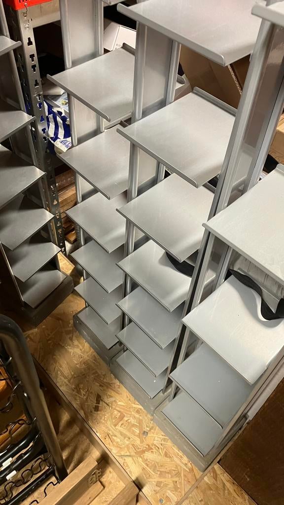 IKEA CD Rek Metaal / Stellingkast, Ophalen, Gebruikt