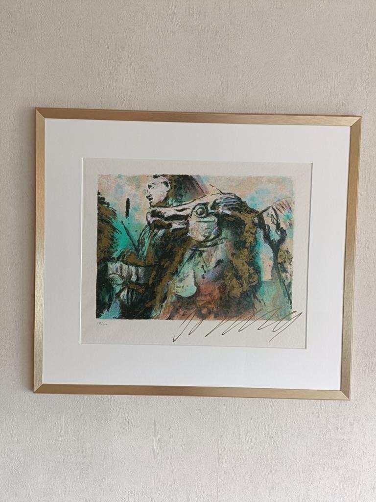 Wanddecoratie zeefdruk 372/500 Gerti Bierenbroodspot, Ophalen