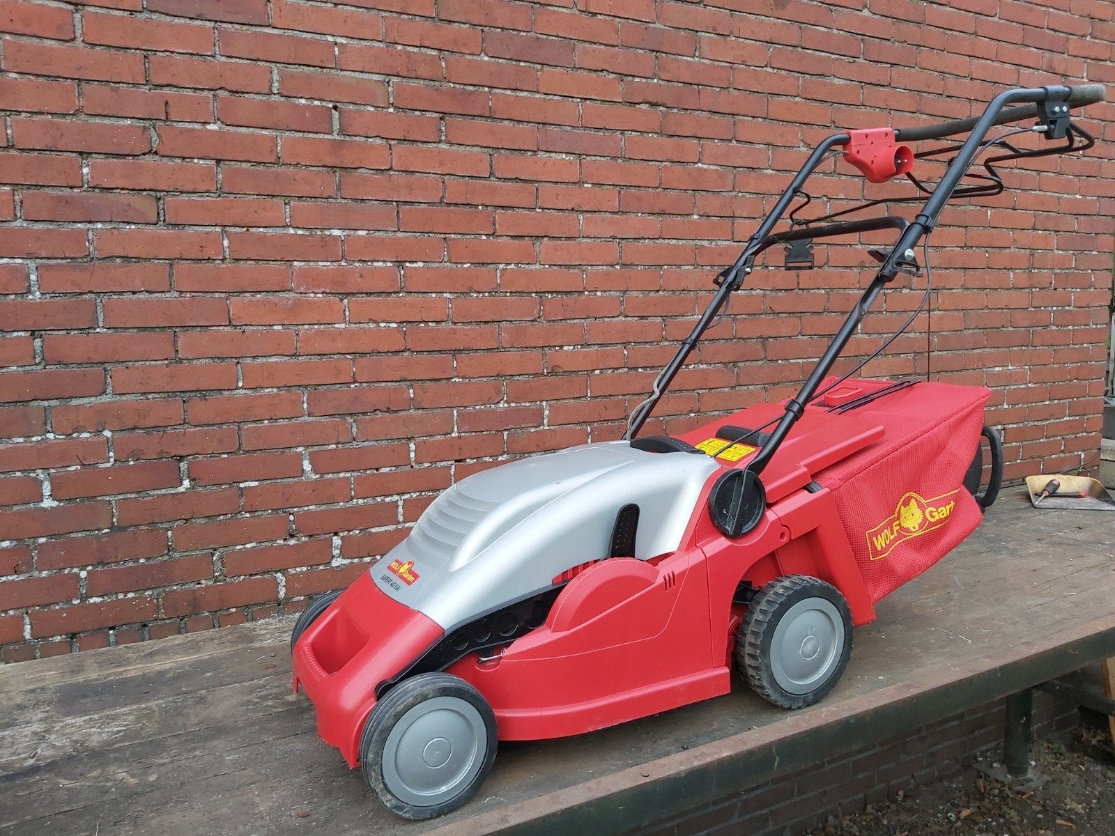 Grasmaaier: Wolfgarten 400AE elektr+aandrijving!! ongebruikt, Tuin en Terras, Cirkelmaaier, Opvangzak, Elektrische grasmaaier