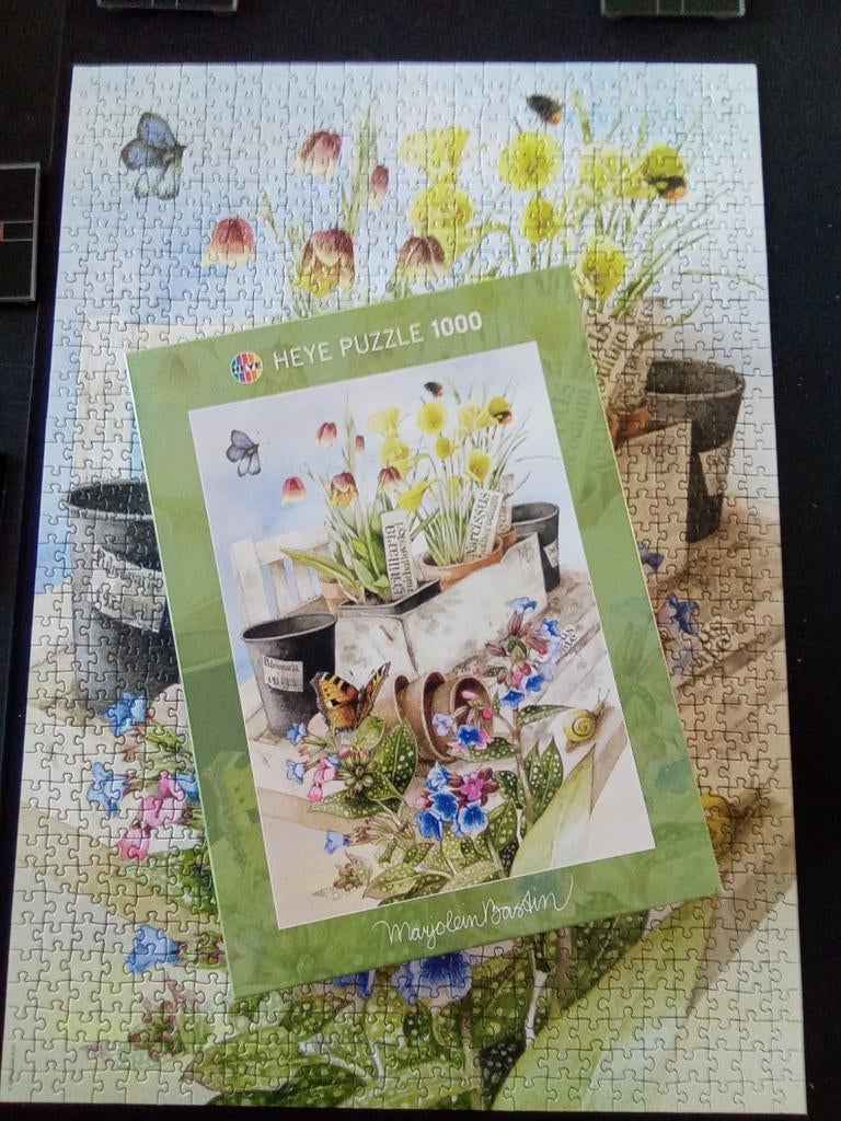 Legpuzzel Heye Marjolein Bastin 1000 stukjes, Hobby en Vrije tijd, Ophalen, 500 t/m 1500 stukjes, Gebruikt