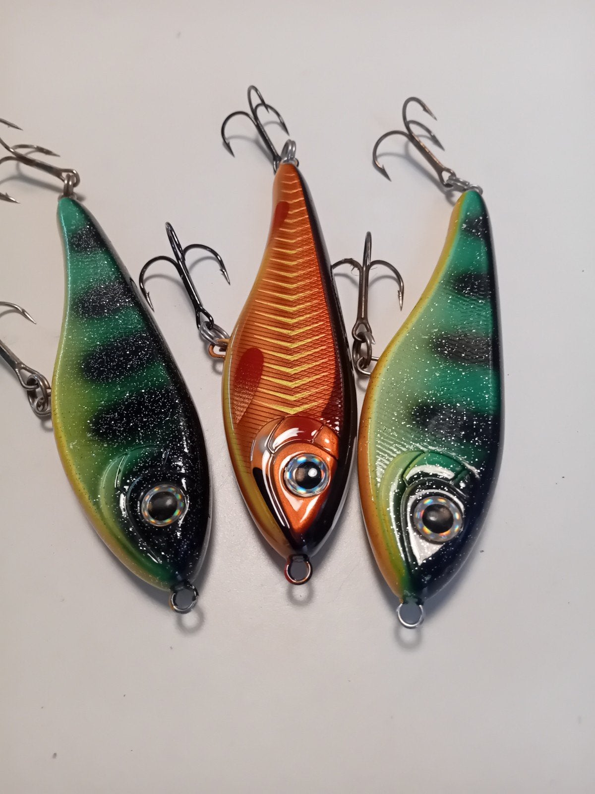 3x Strike Pro Buster jerk. kunstaas, Watersport en Boten, Ophalen of Verzenden, Zo goed als nieuw, Overige typen