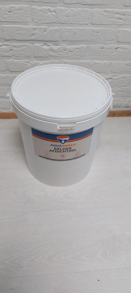 Aquashield kelder afdichting waterdichte mortel, Doe-het-zelf en Verbouw, Zo goed als nieuw, 15 m² of meer, Ophalen, Minder dan 4 cm