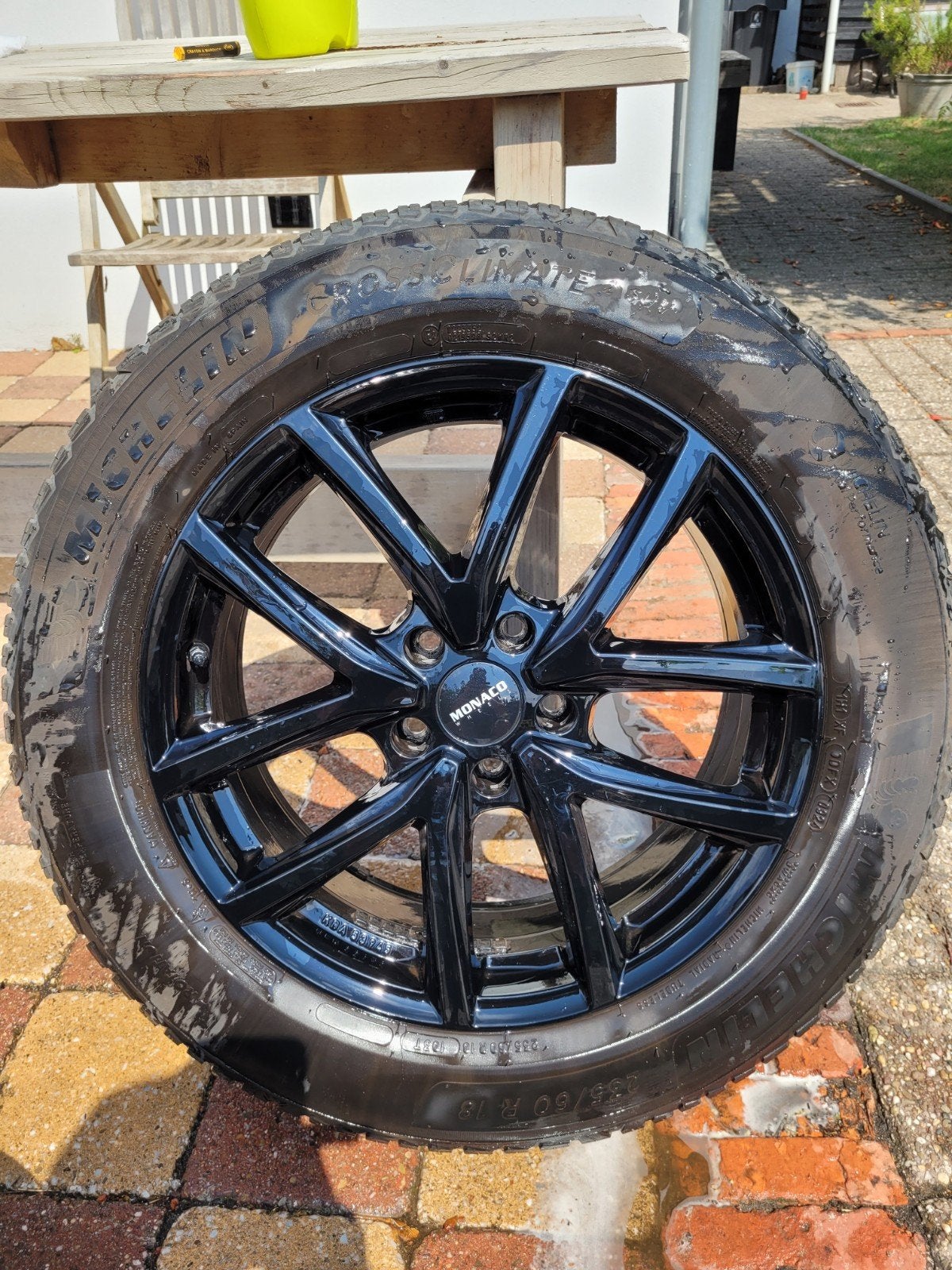 18 inch velgen met Michelin AllSeason banden voor Mazda CX60, Auto-onderdelen, 18 inch, Gebruikt, Banden en Velgen, Ophalen of Verzenden