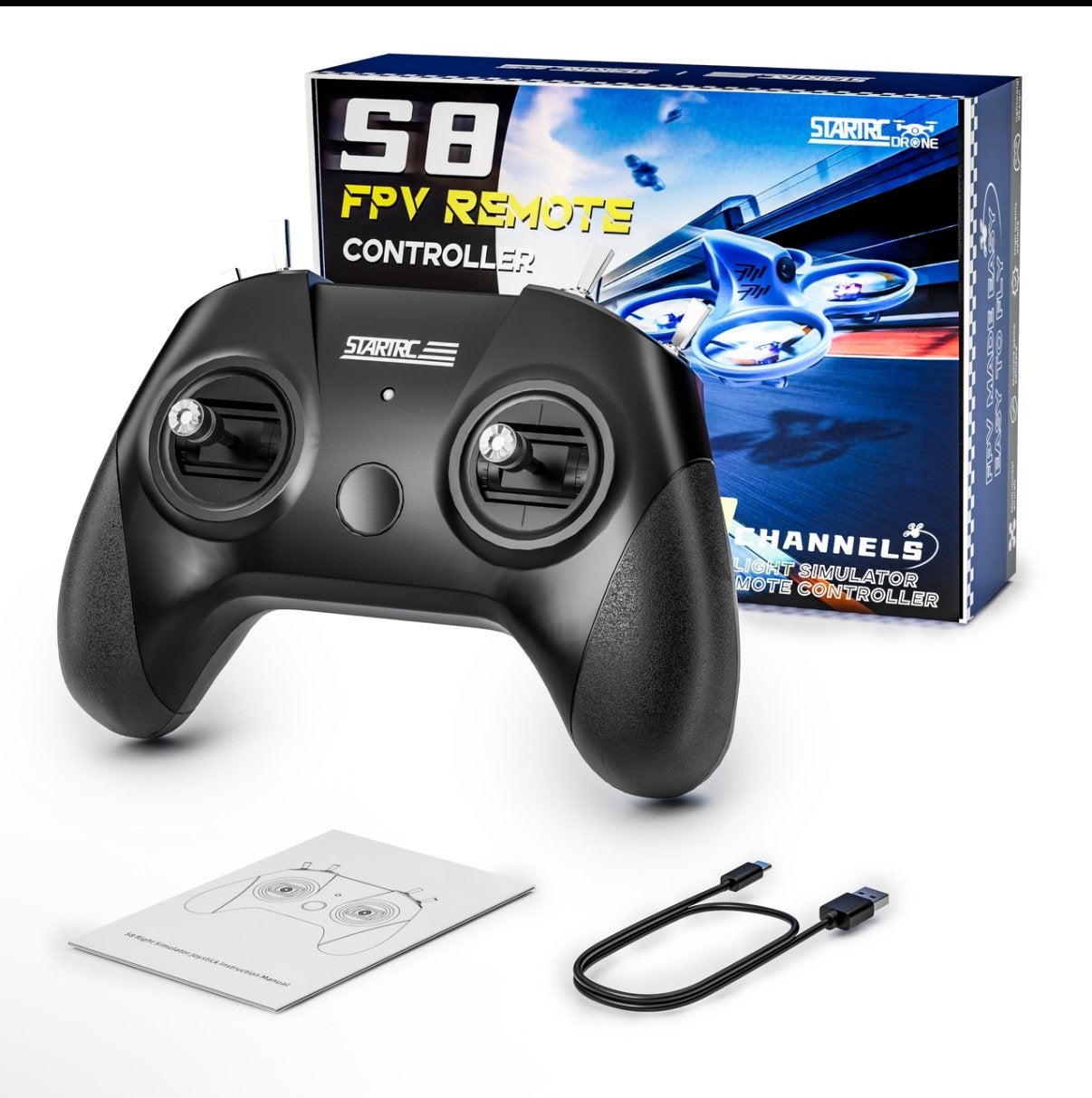 S8 FPV Joystick – Professionele FPV Controller, Ophalen of Verzenden, Zo goed als nieuw