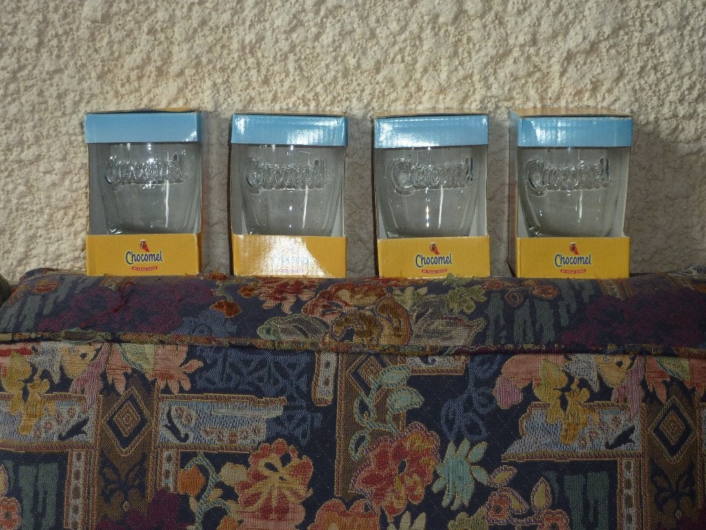 Drinkglazen Chocomel, Ophalen of Verzenden, Nieuw