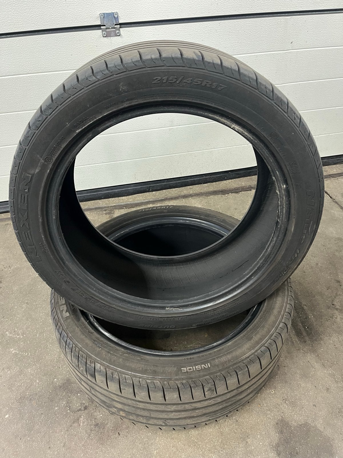 Zomerbanden Nexen 215/45R17 - 4mm profiel, 17 inch, Ophalen of Verzenden, Band(en), Zomerbanden