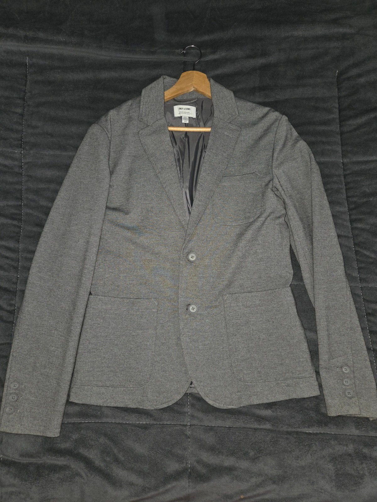 Only & Sons Grijs colbert Maat S/P, Ophalen of Verzenden, Zo goed als nieuw, Grijs, ONLY & SONS