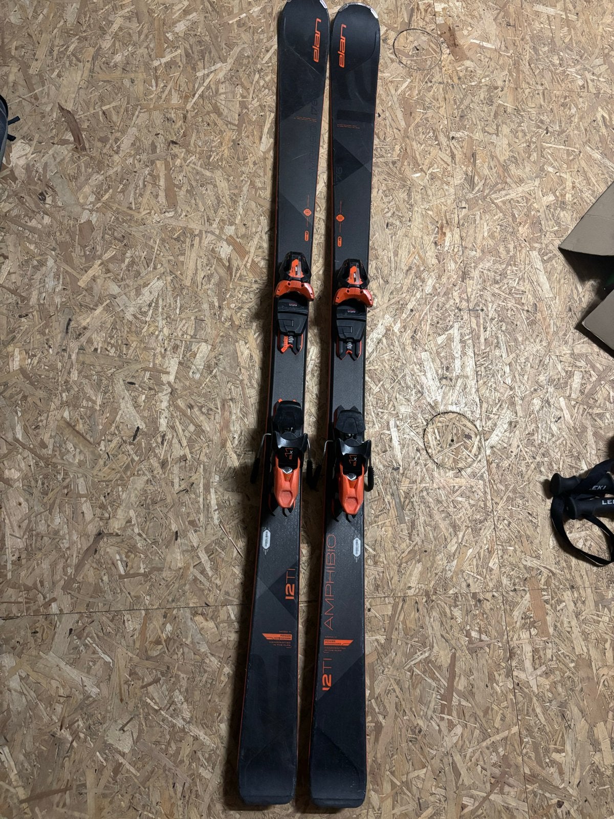 Elan Amphibio 12 Ti Ski's 176cm, 160 tot 180 cm, Gebruikt, Ophalen of Verzenden, Skiën