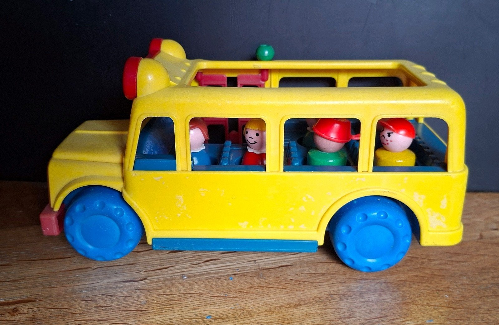 Autobus met poppetjes/Vintage., Ophalen of Verzenden