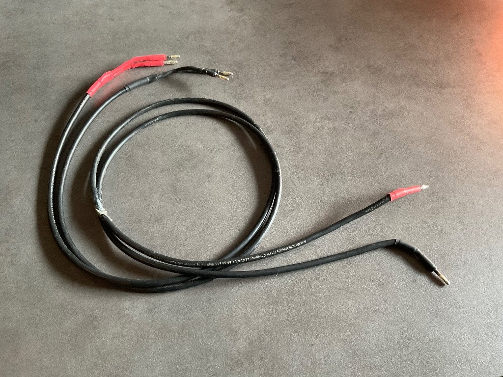 Audio Note Lexus speaker kabel, Ophalen of Verzenden, Gebruikt, Minder dan 2 meter, Luidsprekerkabel