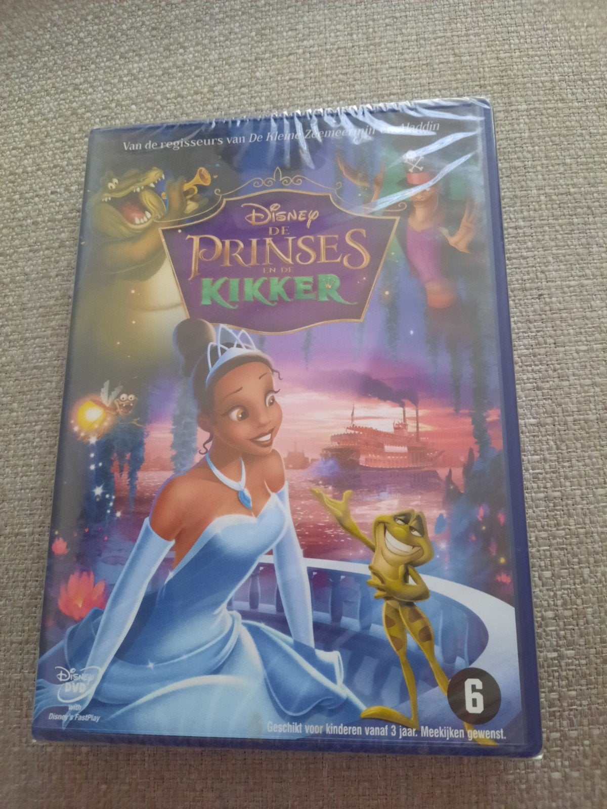 Disney dvd 'De prinses en de kikker ' NIEUW, Alle leeftijden, Ophalen of Verzenden, Zo goed als nieuw, Amerikaans