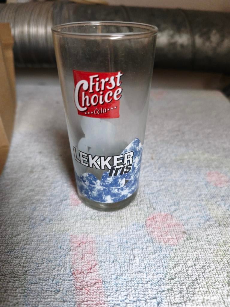 First Choice . Coca Cola glazen nieuw in doos, Verzamelen, Ophalen of Verzenden, Nieuw, Glas of Glazen, Overige merken