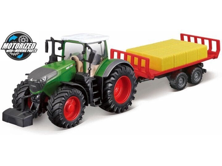 Bburago: Fendt 1050 Vario + Balentrailer, ., Tractor of Landbouw, Nieuw, Ophalen of Verzenden
