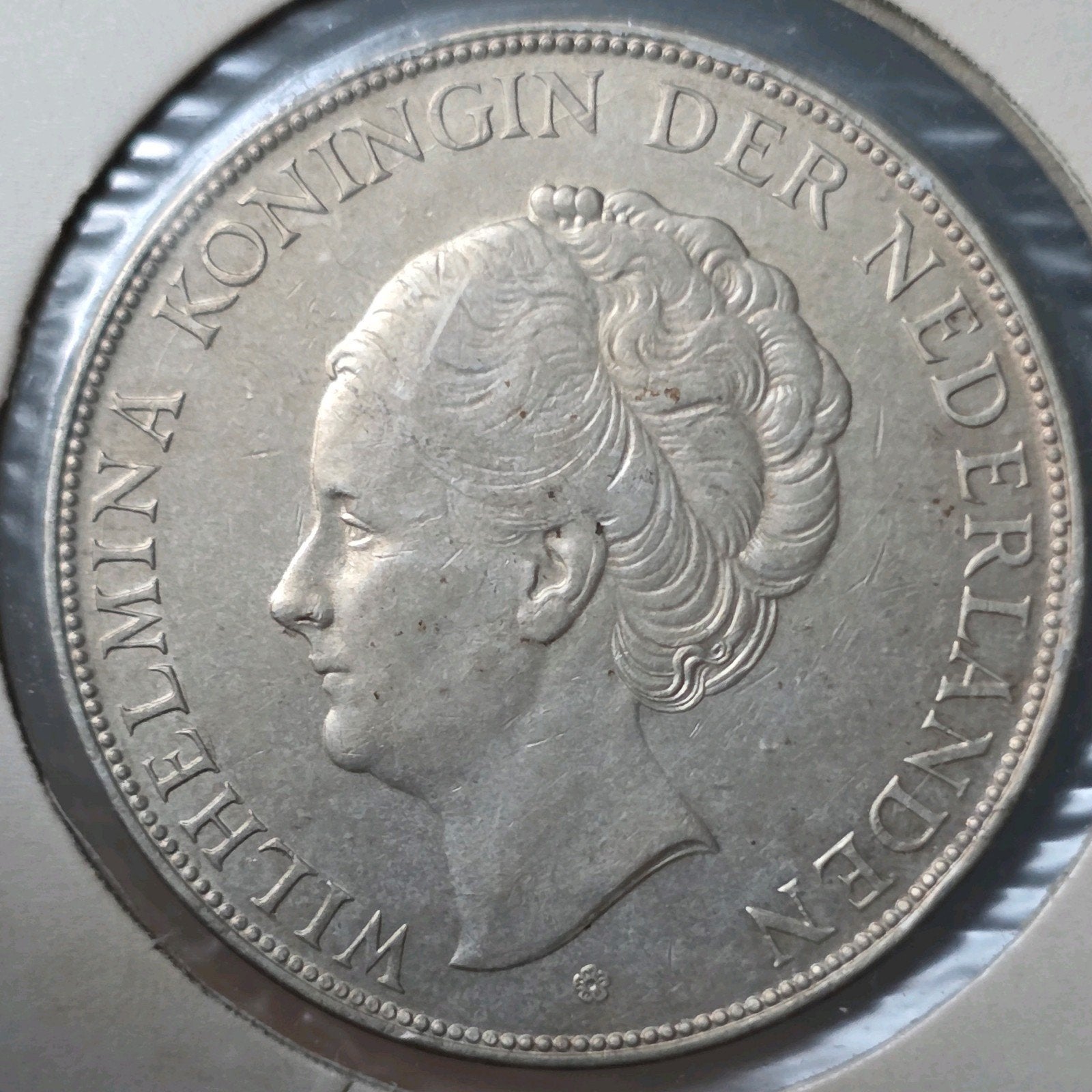 Rijksdaalder 1932 Nederland, Postzegels en Munten, Munten | Nederland, Zilver, Ophalen of Verzenden, Koningin Wilhelmina, Losse munt