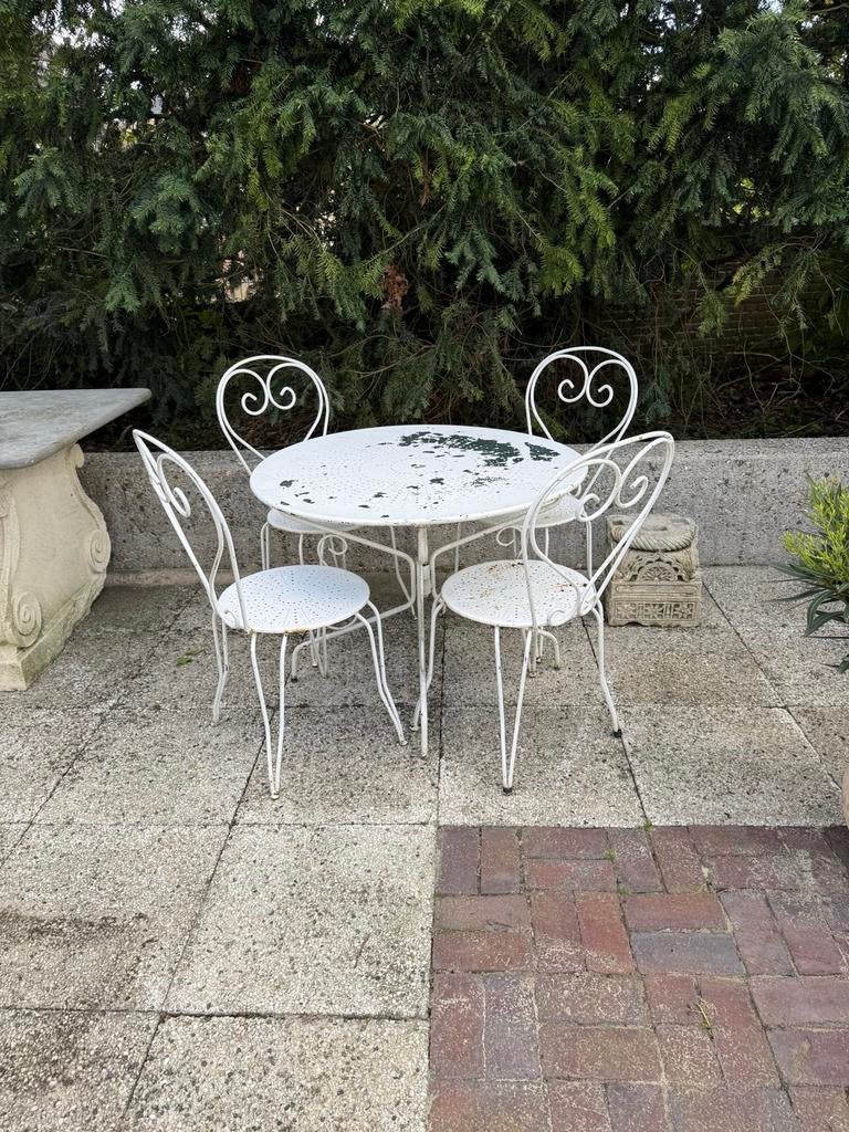 Franse tuinset 9 delig, Ophalen