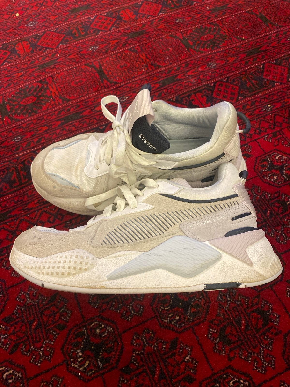 Puma RS-X Reinvention Sneakers Maat 37, Ophalen of Verzenden, Gedragen, Wit, Sneakers of Gympen