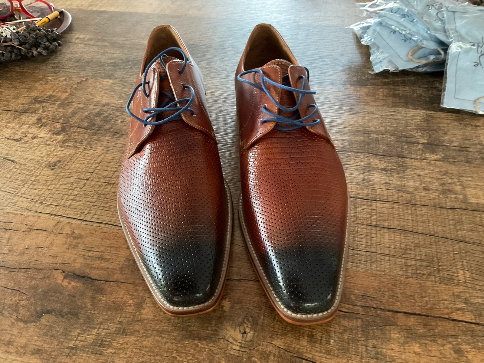 Melvin & Hamilton Heren Nette Schoenen Maat 47, Ophalen of Verzenden, Nieuw, Bruin, Veterschoenen