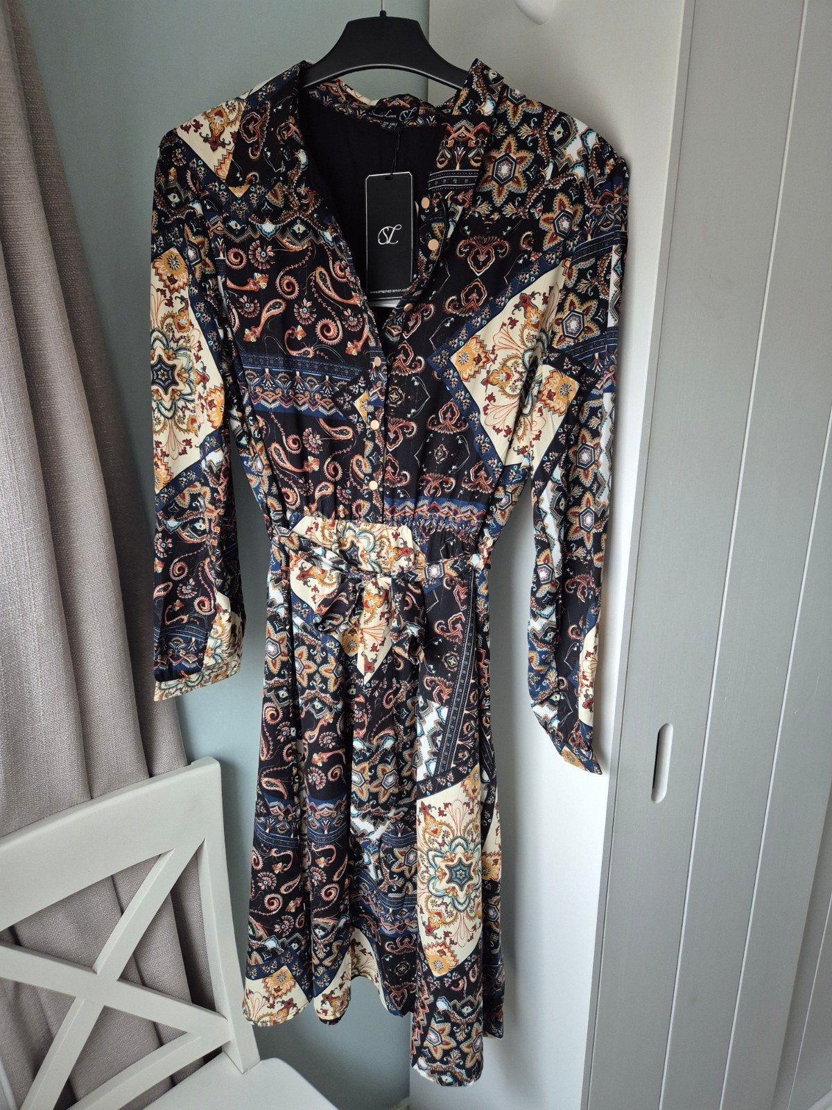 Smashed Lemon jurk met paisley print, nieuw met kaartje, Maat 38/40 (M), Meerkleurig, Nieuw, Ophalen of Verzenden