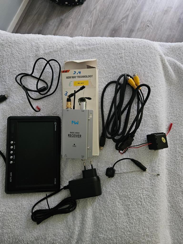 Draadloze camera set voor modelbouw, Ophalen of Verzenden, Zo goed als nieuw, Groter dan 1:32