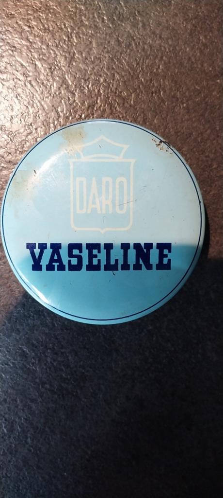 Vintage Daro Vaseline blikje - Oud verzamelobject, Verzamelen, Ophalen, Gebruikt, Overige, Overige merken