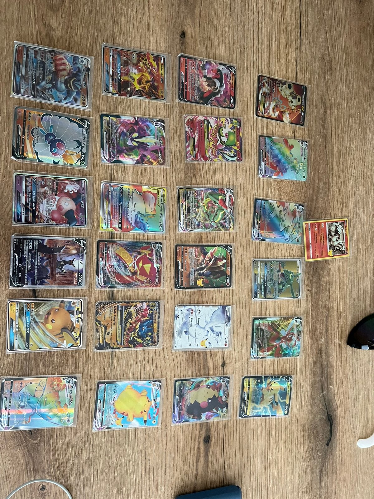 Pokémon Kaarten Verzameling - VMAX, GX, Foil, Ophalen, Gebruikt, Meerdere kaarten, Foil