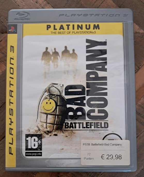 Battlefield Bad Company Platinum PS3 - Zo goed als nieuw, Online, Shooter, Ophalen of Verzenden, Zo goed als nieuw
