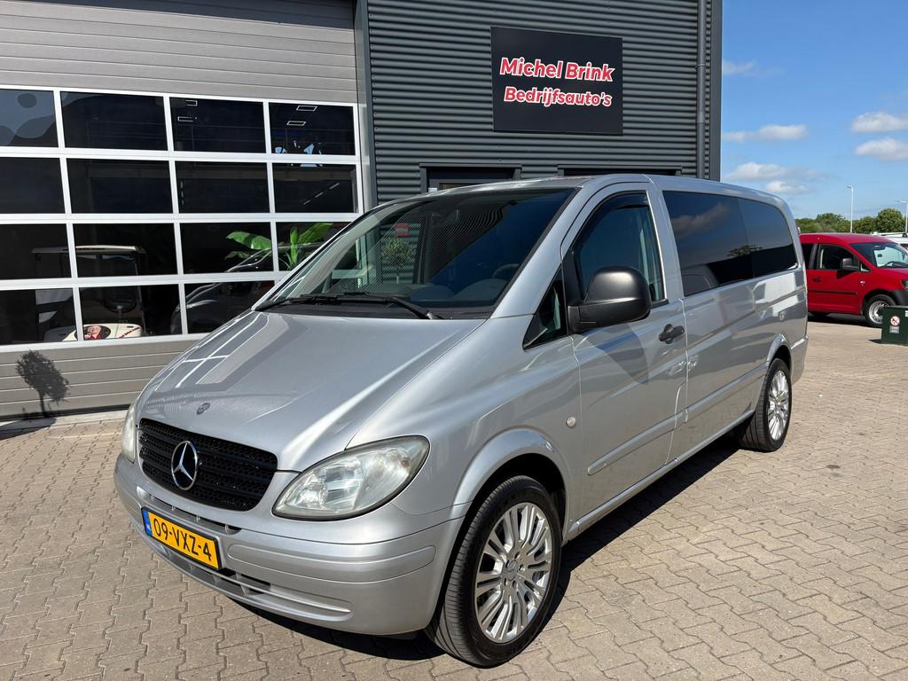 Mercedes-Benz Vito 120 CDI V6 Dubbele Cabine Marge, Auto's, Bestelauto's, Bedrijf, Te koop, ABS, Airconditioning, Centrale vergrendeling