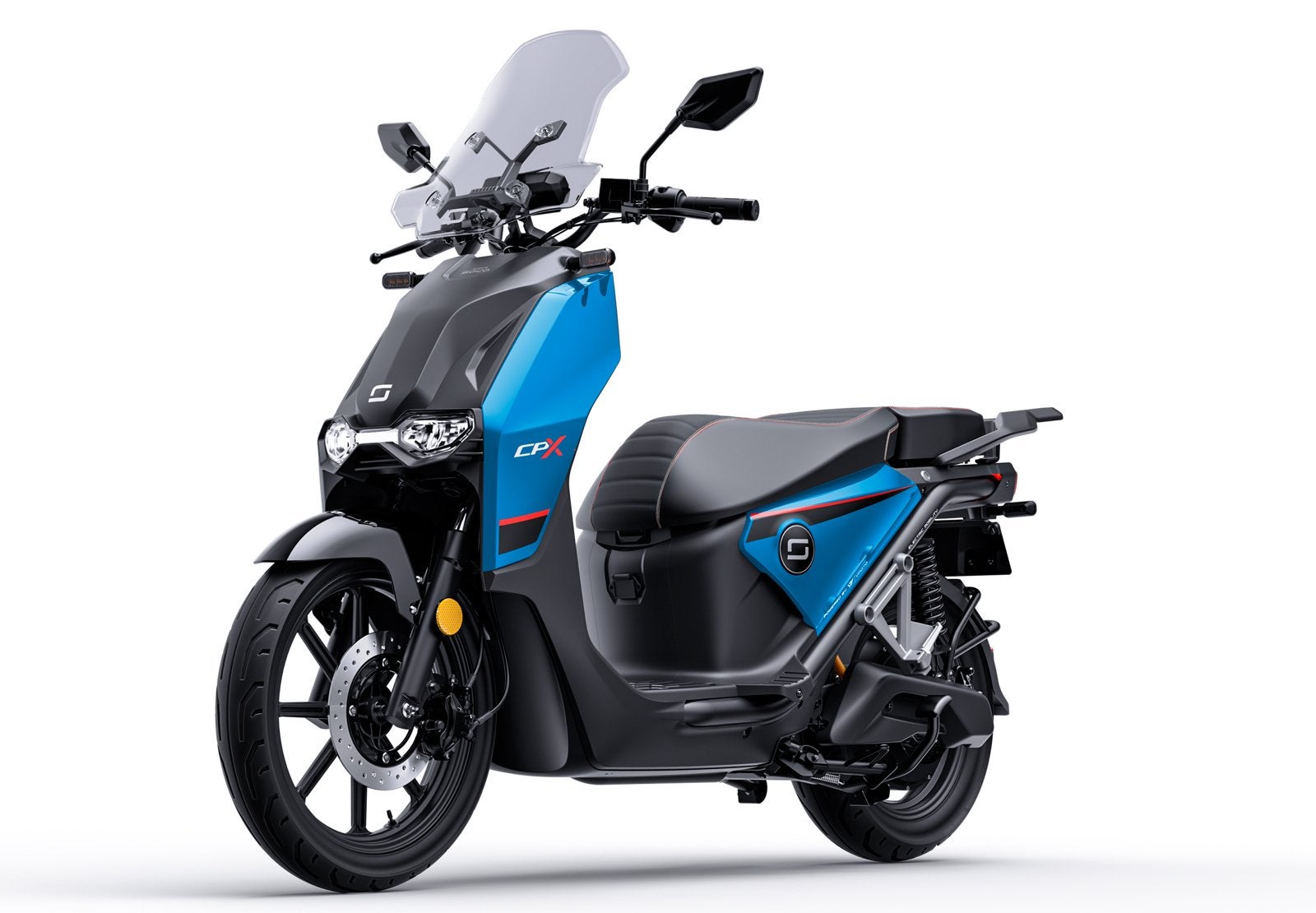 Super Soco CPX Elektrische Scooter - nieuw - Ex Demo - 50 km, Fietsen en Brommers, Ophalen, Zo goed als nieuw, Overige typen, Overige merken