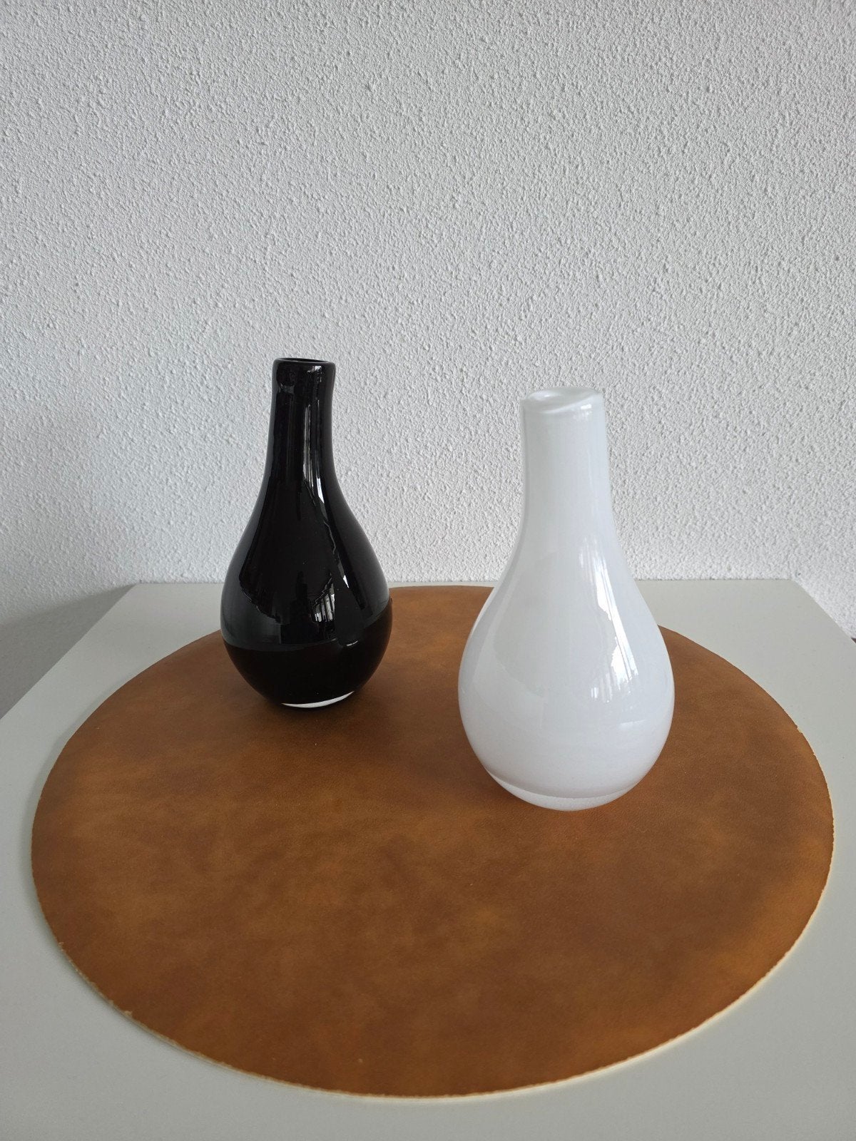 Ikebana vaasjes glas oa Ohara School Hana mai schikking, Ophalen of Verzenden
