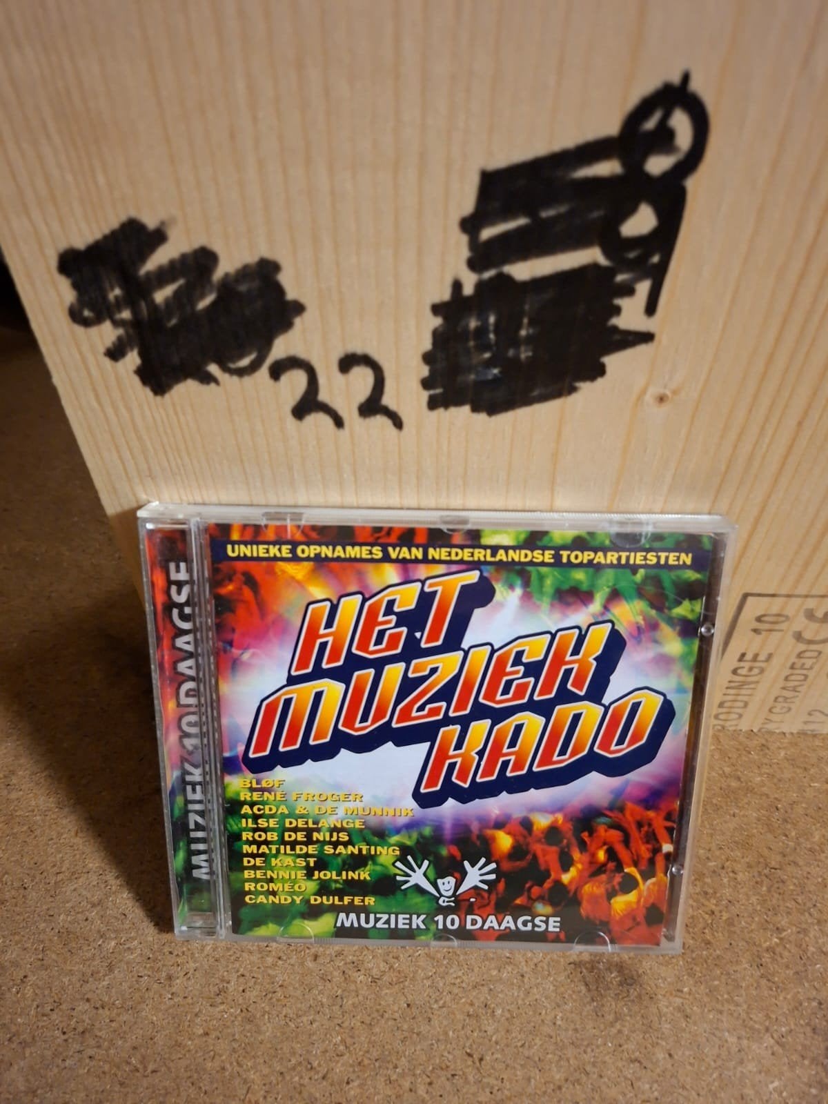 Het Muziek Kado - Unieke Opnames Nederlandse Topartiesten, Gebruikt, Ophalen of Verzenden, Verzamelalbum, Pop