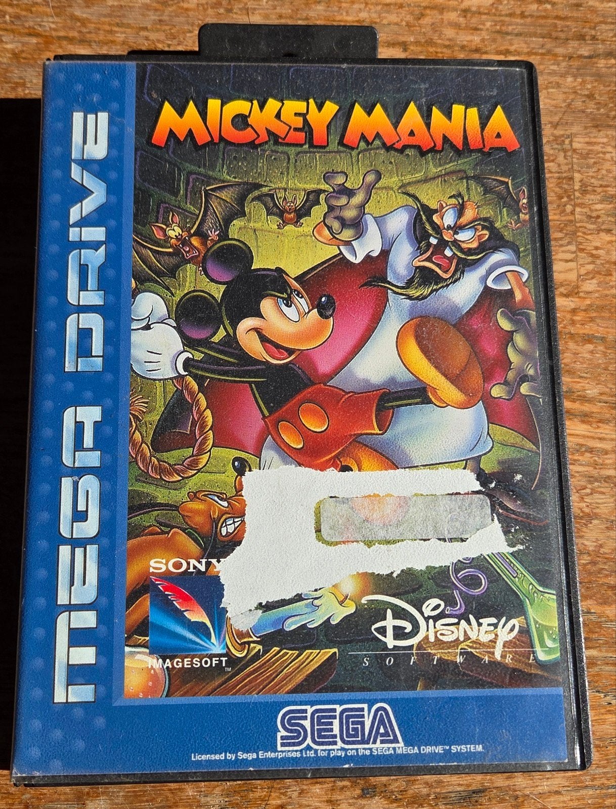 Mickey Mania - Sega Mega Drive (PAL), Spelcomputers en Games, Games | Sega, Gebruikt, 1 speler, Ophalen of Verzenden, Vanaf 3 jaar