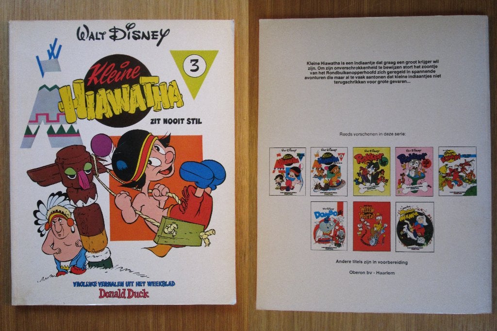 Kleine Hiawatha 3 - Kleine Hiawatha zit nooit stil (SC), Eén stripboek, Ophalen of Verzenden, Zo goed als nieuw, Walt Disney