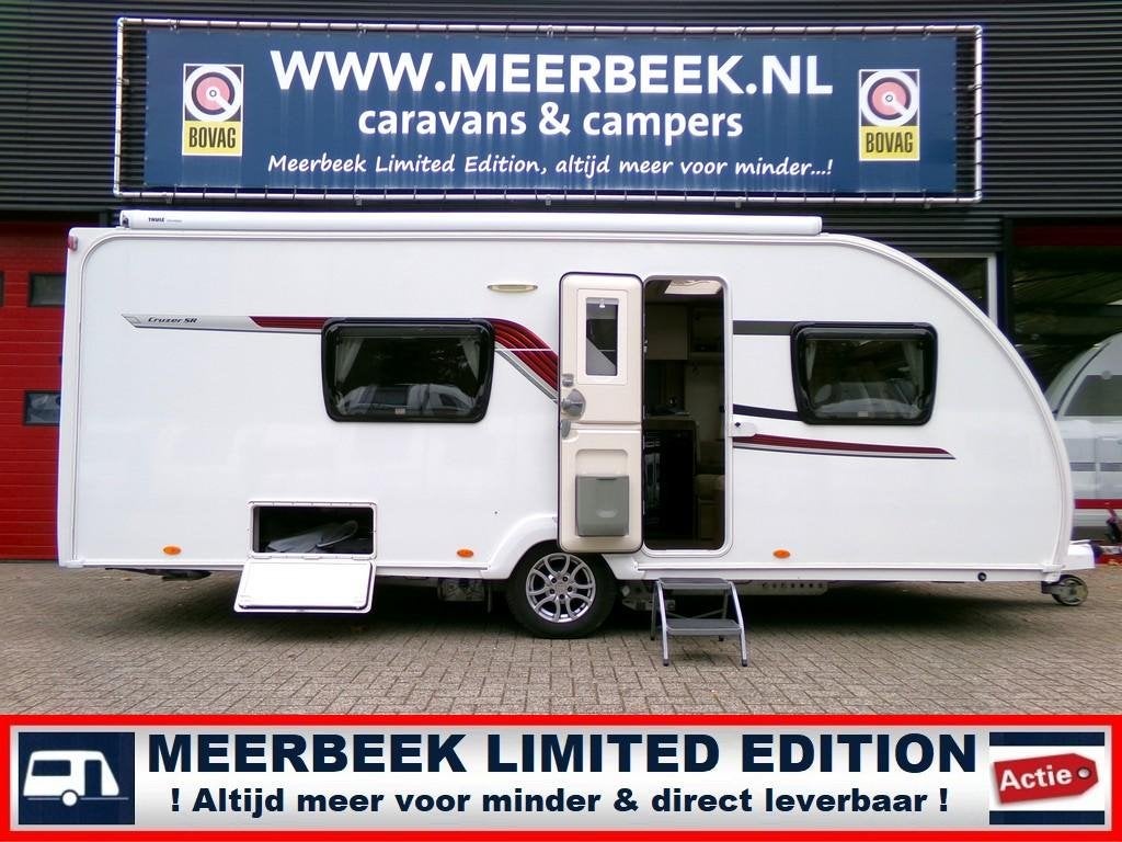 Sprite Cruzer 495 SR *FULL-OPTIONS* MOVER+THULE+VOORTENT+ETC, Schokbreker, Rondzit, Particulier, Overige typen