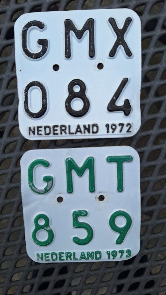 Bromfietsplaatje 1973 (1972 inmiddels verkocht), Ophalen of Verzenden, Gebruikt, Zadel, Overige merken